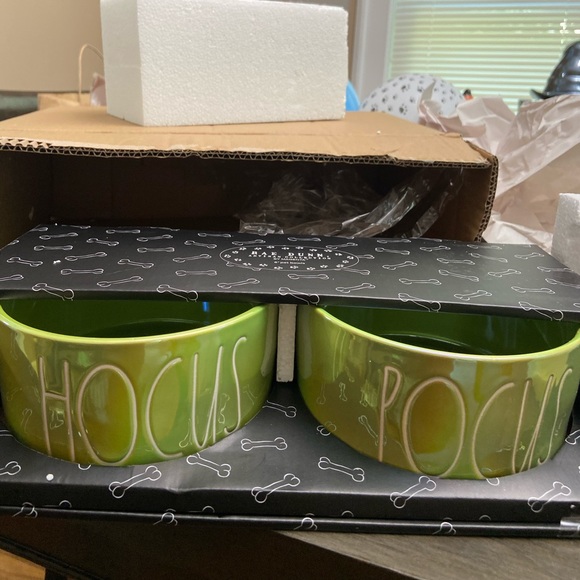 Rae Dunn Other - Rae Dunn Hocus Pocus Dog Bowl Set.
